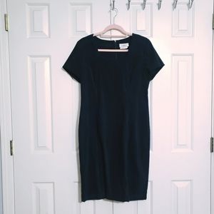 Black vintage sheath dress